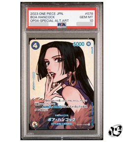 PSA 10 ONE PIECE Card Game OP04 OP01-078 Boa Hancock Alternate Art Japanese - Image 1