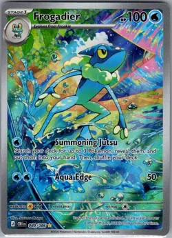Frogadier 089/086 ME04: Chaos Rising - Pokemon Card - NM - Image 1