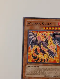Yugioh TCG -1x Volcanic Queen - LODT-EN005 - NM/LP - 1st Edition Common - 2008 - Image 3