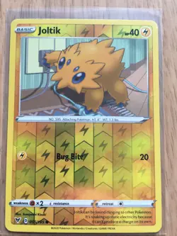055/185 Joltik | Common Reverse Holo | Pokemon Trading Card Vivid Voltage TCG - Image 1