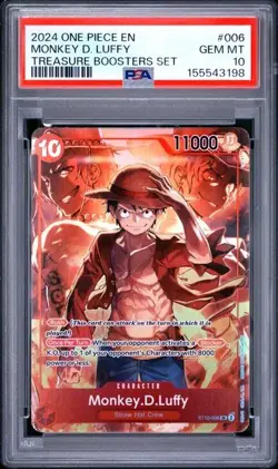 Monkey.D.Luffy (Treasure Booster Set) ST10-006 One Piece Promotion Cards Foil - Image 1