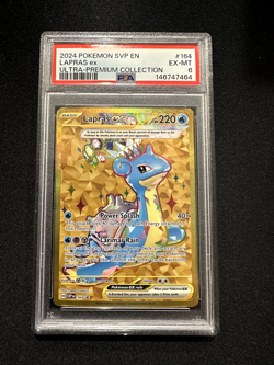 Lapras ex #164 Sv: Scarlet & Violet Promo Cards Holo - PSA 6 - Image 1