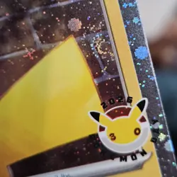 Pikachu Cosmo Holo TEF 051/162 Pokemon Day Promo Card NM - Image 4