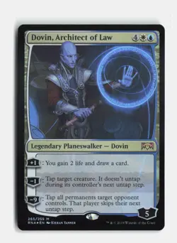 Dovin, Architect of Law 265 Foil Ravnica Allegiance MTG MP - Image 1