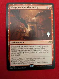 Weapons Manufacturing Promo Non-Foil R NM Edge of eternities MTG - Image 1