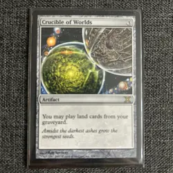 Magic the Gathering MTG - Crucible of Worlds - 10th Edition - LP - Image 1