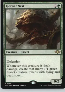 Hornet Nest 259 Rare Commander: Tarkir: Dragonstorm Magic: The Gathering NM - Image 1