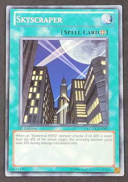 Yugioh TCG - Skyscraper - LCGX-EN082 - NM/LP - 1st Ed. - The Duel Academy - 2011 - Image 1
