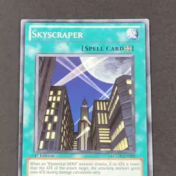 Yugioh TCG - Skyscraper - LCGX-EN082 - NM/LP - 1st Ed. - The Duel Academy - 2011 - Image 5