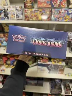 Pokemon TCG Mega Evolution Chaos Rising Elite Trainer Box SEALED - Image 5
