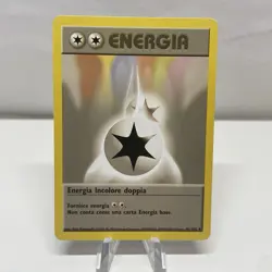 Pokemon Card Double Colorless Energia Incolore Doppia Base Set - LP - SPANISH - Image 1