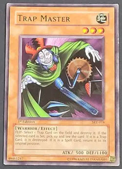 Yugioh TCG - Trap Master - SKE-018 - LP - Common - Monster - Vintage - 1st, 2004 - Image 1
