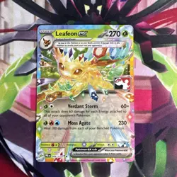 Leafeon EX Prize Pack 7 Promo Stamped Pokemon TCG NM 006/131 - Image 1