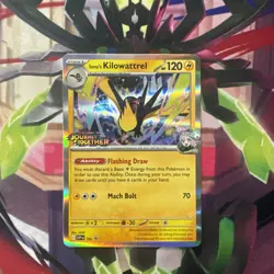 Iono's Kilowattrel (Prerelease) 182 Holo Promo Scarlet & Violet Promo SVP182 - Image 1