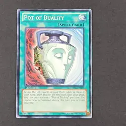 Yugioh TCG - Pot of Duality - SDOK-EN027- 1st Edition - Common - LP - Spell 2013 - Image 2