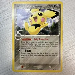 Pokemon TCG Pichu Delta Species 76/110 Holon Phantoms - Image 1