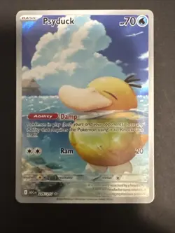 Psyduck 226/217 Illustration Rare Holo Full Art Promo - Pokemon TCG English - Image 3