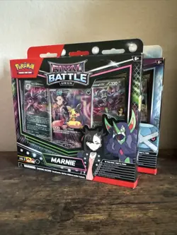 Pokemon TCG Rival Battle Deck Lot of 2 Steven and Marnie - Image 1