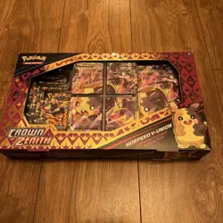 Pokemon TCG Crown Zenith Morpeko V-Union collection - Sealed (box is not perfect - Image 1