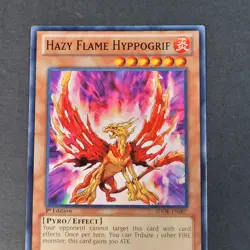 Yugioh TCG - Hazy Flame Hyppogrif - SDOK-EN007 - 1st Edition - NM Common - 2013 - Image 5