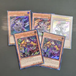 Yugioh TCG - P.U.N.K. Lot 5x Cards - GRCR-EN001 - NM - Ultra Rare - 1st - 2022 - Image 3