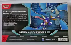 Pokemon Greninja Ex & Kingdra Ex Special Collection Box Factory Sealed Pokemon - Image 2