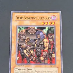 Yugioh TCG - Dark Scorpion Burglars - PGD-028 - LP/NM - 1st Common Monster 2003 - Image 4