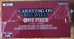 One Piece TCG Carrying On His Will OP-13 Sealed Booster Box English - Image 4