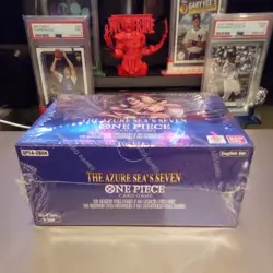 One Piece OP-14-EB04 The Azure Sea's Seven English Factory Sealed Booster Box - Image 5
