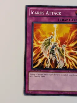 Yugioh - 2x Icarus Attack - EOJ-EN055 + SDDL-EN039 - LP - Unlimited 2006 - Trap - Image 3