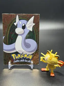 Pokemon Dratini Topps 1999 E10 of 12 Foil Trading Card - MP - Image 1
