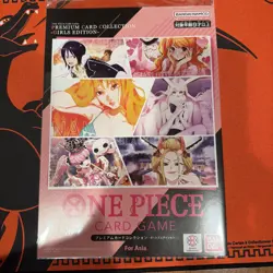 ONE PIECE Card Game Premium Collection Girls Edition For Asia Set of 6 Sealed JP - Image 1