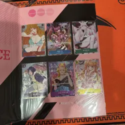 ONE PIECE Card Game Premium Collection Girls Edition For Asia Set of 6 Sealed JP - Image 3