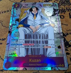 Kuzan Aokiji English Manga OP16-063 One Piece Card Game - The Time Of Battle - Image 1