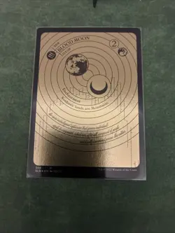[1x] Blood Moon (366) - Etched - Gold Foil Near Mint, English Secret Lair MTG Ma - Image 1