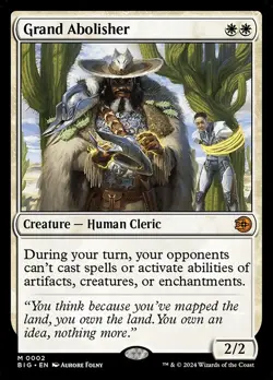 Grand Abolisher [BIG] #2 NM MTG - Image 1