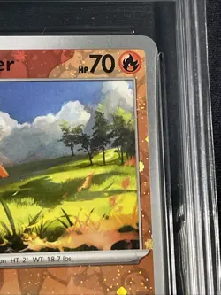 Charmander SV Promo 004/165 Cosmos Holo AGS 10 English Pokemon TCG 2023 - Image 3