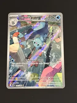 Dewott 106/086 Illustration Rare Pokemon White Flare Near Mint Condition - Image 1