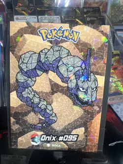 Onix #95 - Cracked Ice Holo - Crystal Collection 2024 - Pokemon Card - Image 1