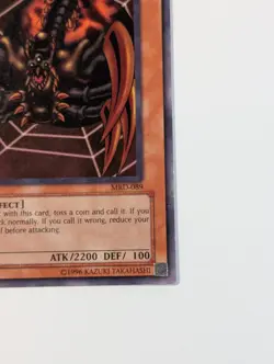 Yugioh TCG - 1x Jirai Gumo - MRD-089 - NM - Vintage Unlimited Ed. Common - 2002 - Image 6