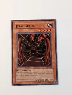 Yugioh TCG - 1x Jirai Gumo - MRD-089 - NM - Vintage Unlimited Ed. Common - 2002 - Image 8