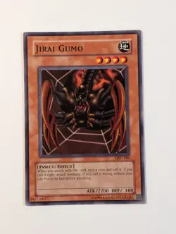 Yugioh TCG - 1x Jirai Gumo - MRD-089 - NM - Vintage Unlimited Ed. Common - 2002 - Image 9