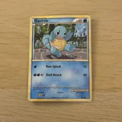 Squirtle 63/95 HGSS Unleashed Common Non Holo Pokemon TCG LP - Image 2