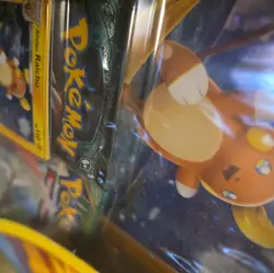 SEALED w/ Small Tear in Front Pokemon Alolan Raichu Box Roaring Skies/Sun & Moon - Image 1