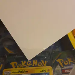 SEALED w/ Small Tear in Front Pokemon Alolan Raichu Box Roaring Skies/Sun & Moon - Image 5