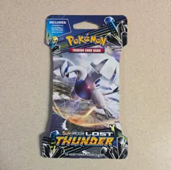Pokemon: Sun & Moon: Lost Thunder Sleeved Booster Pack FACTORY SEALED - Image 1