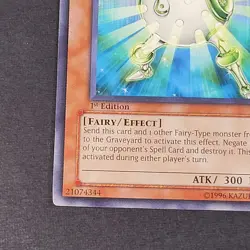 Yugioh TCG - Herald of Green Light - EOJ-EN018 - LP - Rare 1st Ed - Monster 2006 - Image 3