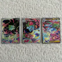 Pokemon Japanese Mega Venusaur SAR Bulbasaur Ivysaur AR set 087/063 M1L - Image 1