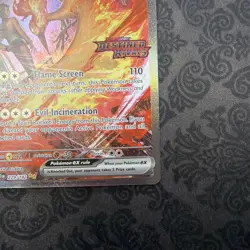 Pokemon Destined Rivals - Team Rockets Moltres EX Stamped 229/182 - Image 2