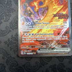 Pokemon Destined Rivals - Team Rockets Moltres EX Stamped 229/182 - Image 5